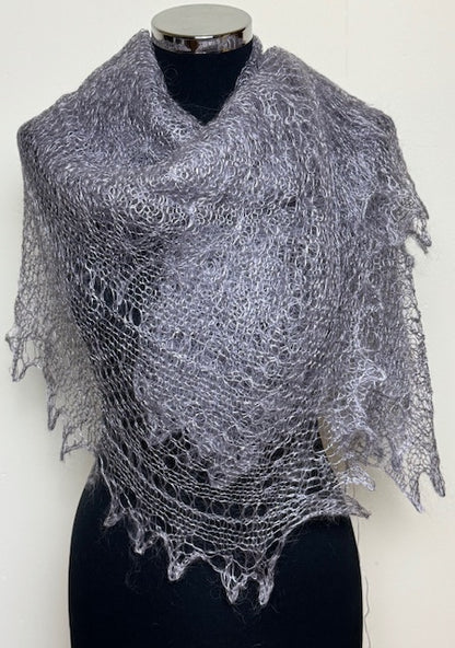 Dūnu šalle #PCN-57, 120x120 cm