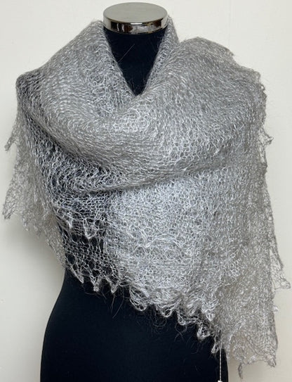 Dūnu šalle #PCN-24, 120x120 cm