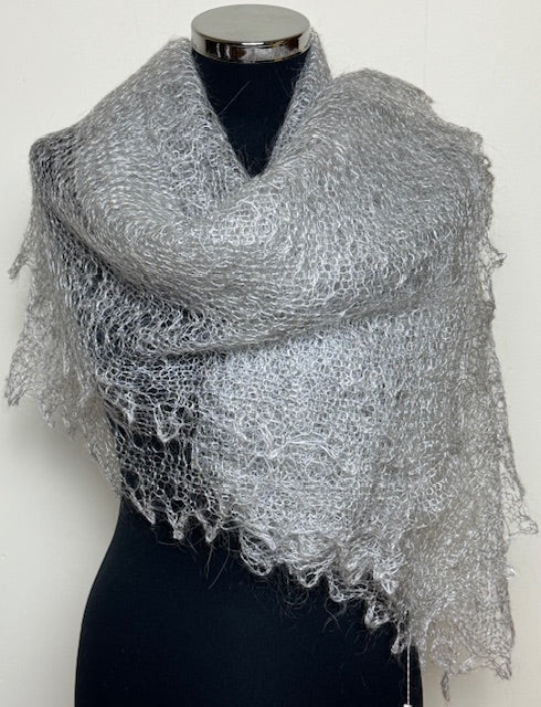 Dūnu šalle #PCN-24, 120x120 cm