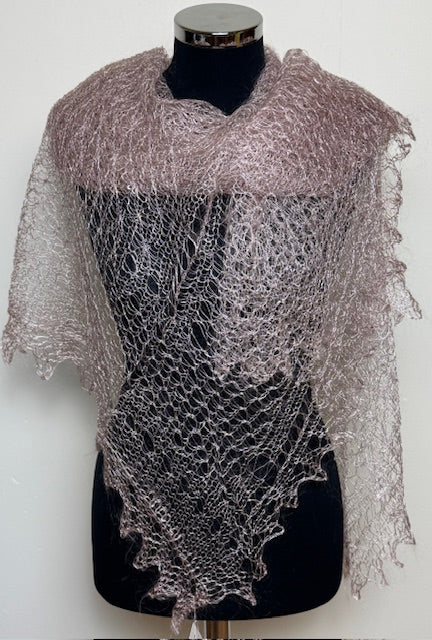 Dūnu šalle #PCN-18, 120x120 cm