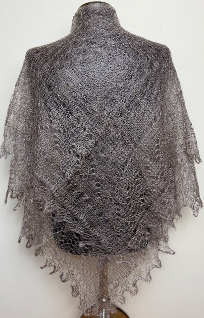 Dūnu šalle #PCN-16, 120x120 cm