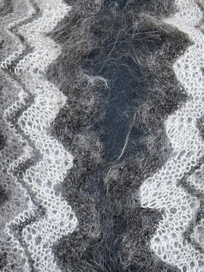 Uryupinsk downy shawl ( Palantine ) # SM-15, 100x50 cm