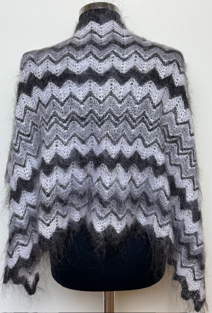 Uryupinsk downy shawl ( Palantine ) # SM-18, 100x50 cm