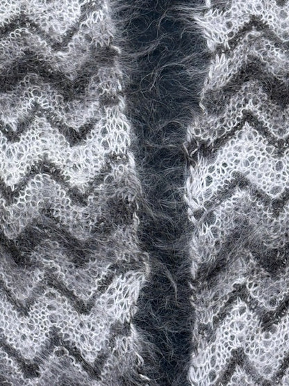 Uryupinsk downy shawl ( Palantine ) # SM-16,  140x40 cm