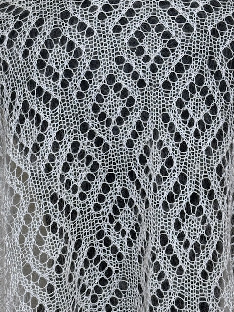 Downy shawl  #PCN-70, 120x120 cm