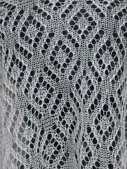 Downy shawl  #PCN-70, 120x120 cm