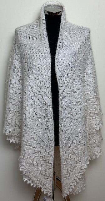 Оренбургский платок PWO-33, 160x160 cm