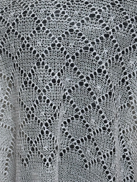 Downy shawl  #PCN-72, 120x120 cm