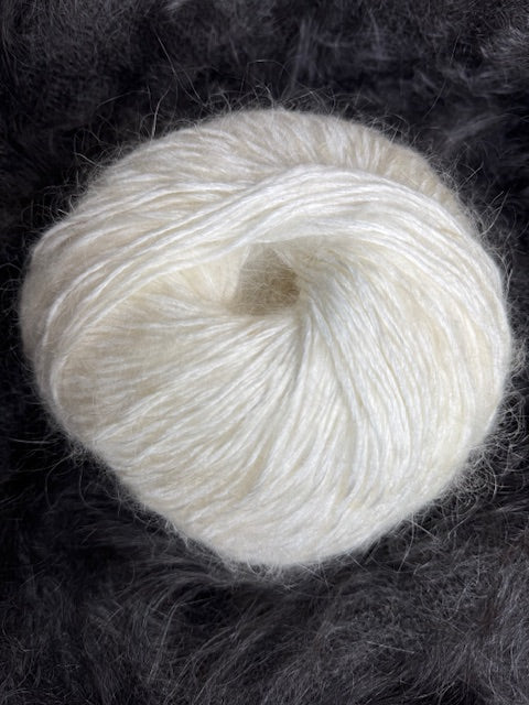 Goat down yarn  #P-1, 400 gr