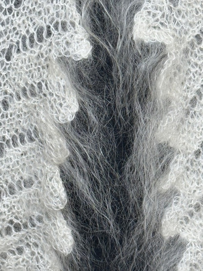 Uryupinsk downy neckerchief  # KW-75, 90x130x90 cm