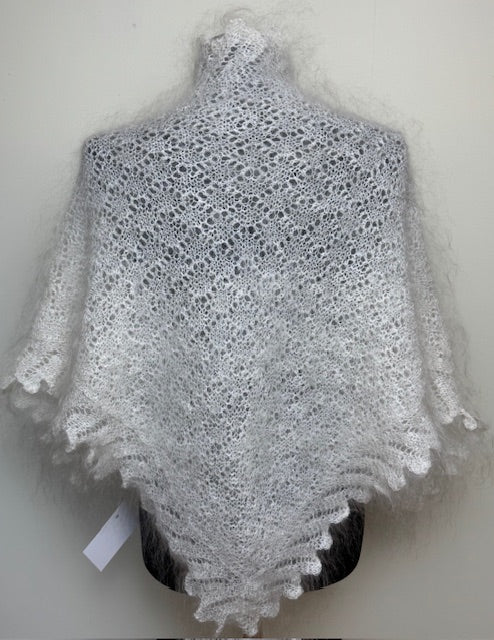 Uryupinsk downy neckerchief  # KW-75, 90x130x90 cm