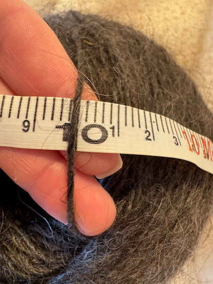 Goat down yarn  #P-3, 400 gr