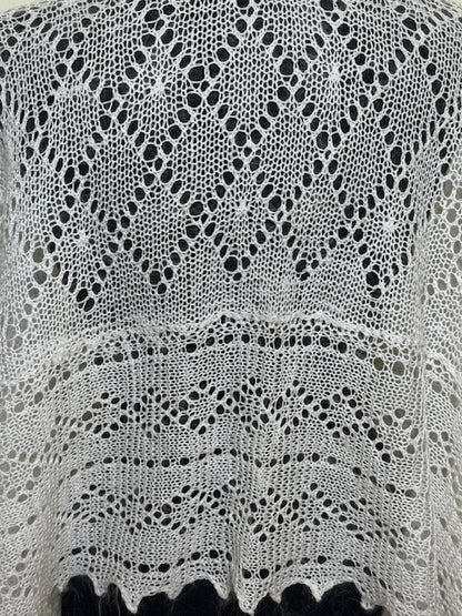 Downy shawl  #PCN-118, 130x130 cm