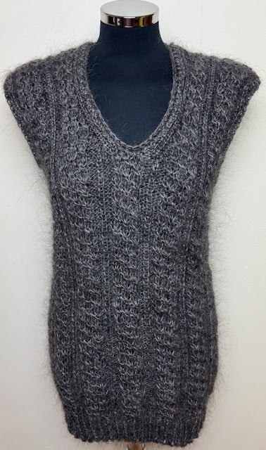 Goat down vest # VG-1, 44-64