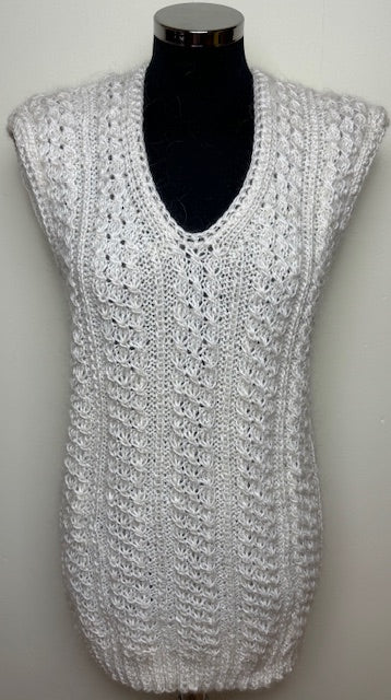 Goat down vest # VW-3, 42-62