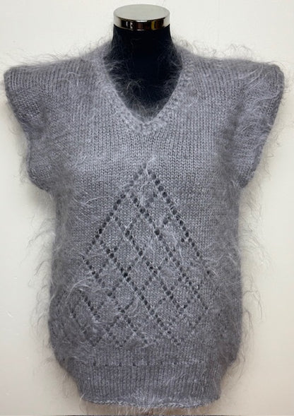 Goat down vest # VG-2, 46-60