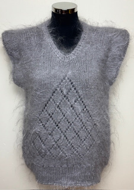 Goat down vest # VG-2, 46-60