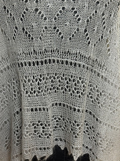 Downy shawl  #PCN-121, 120x120 cm