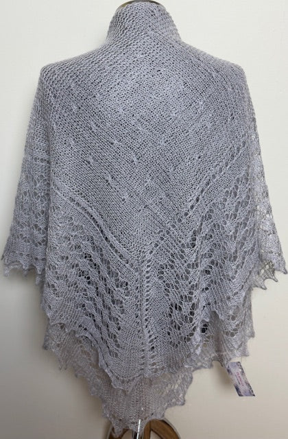 Downy shawl  #PCN-122, 130x130 cm
