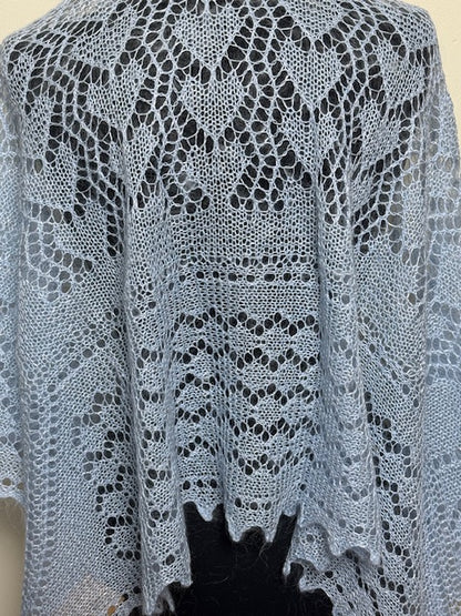 Dūnu šalle #PCN-130, 110x110 cm