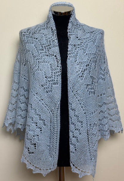 Dūnu šalle #PCN-130, 110x110 cm