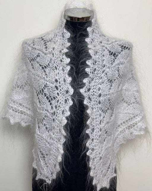 Uryupinsk downy neckerchief  # KW-110, 90x130x90 cm