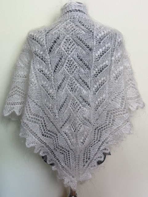 Uryupinsk downy neckerchief  # KW-224, 100x130x100 cm