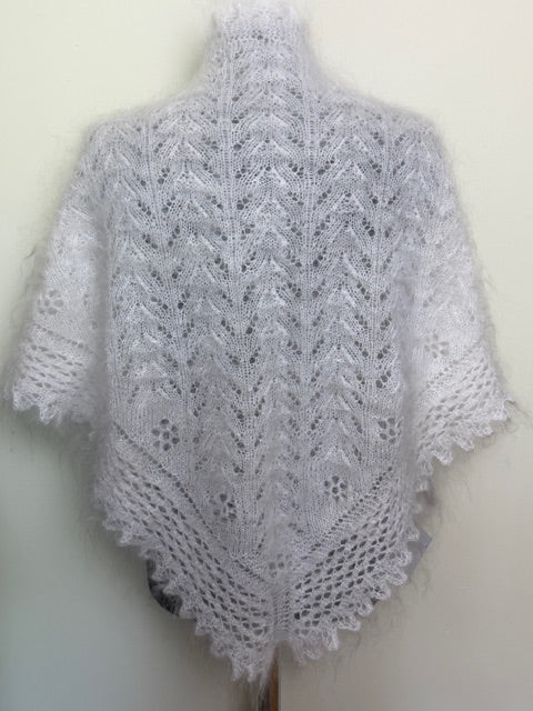 Uryupinsk downy neckerchief  # KW-226, 90x130x90 cm
