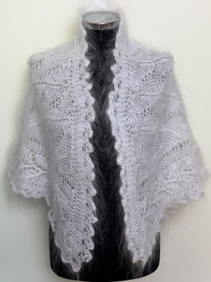 Uryupinsk downy neckerchief  # KW-227, 100x140x100 cm