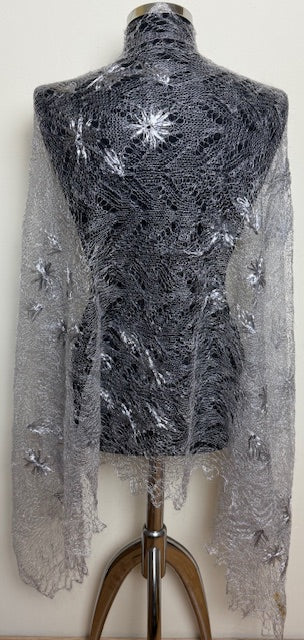 Dūnu šalle (Palantine) #133, 160x80 cm