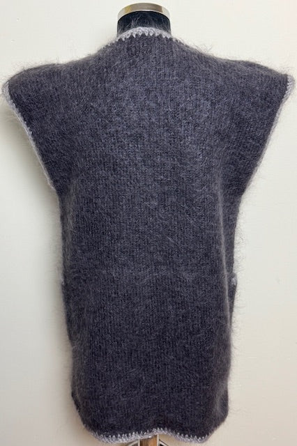 Goat down vest # VG-21, 46-60