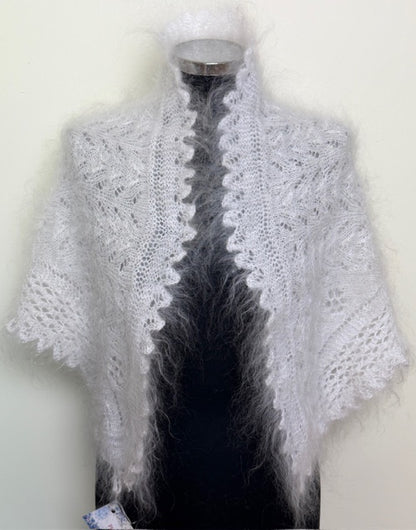 Uryupinsk downy neckerchief  # KW-229, 90x120x90 cm