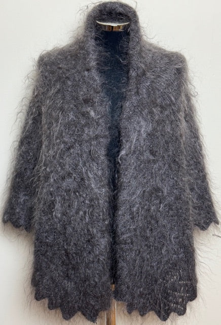 Uryupinsk downy shawl  #PG-163, 130x130 cm