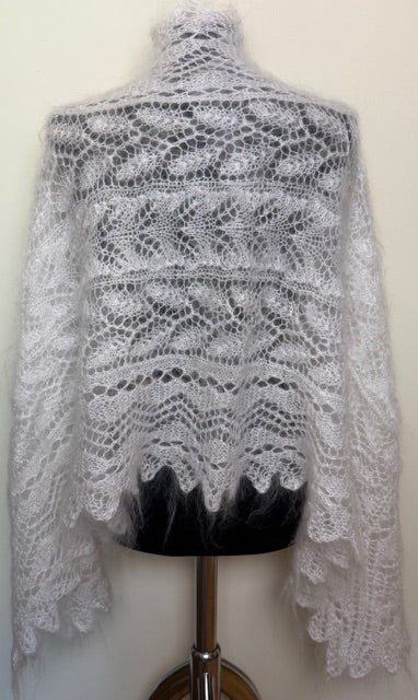 Uryupinsk downy shawl ( Palantine ) # SW-33, 150x60 cm