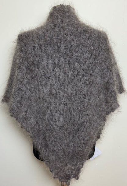 Урюпинская пуховая косынка № KG-113, 100x140x100  cм.