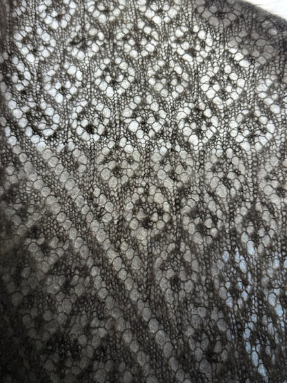 Урюпинская пуховая косынка № KG-104, 100x140x100  cм.