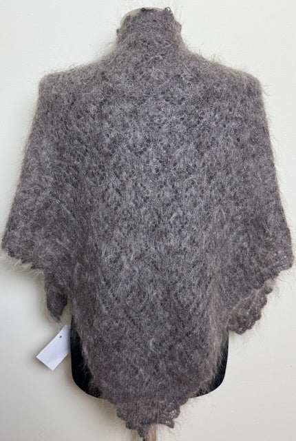 Урюпинская пуховая косынка № KG-104, 100x140x100  cм.