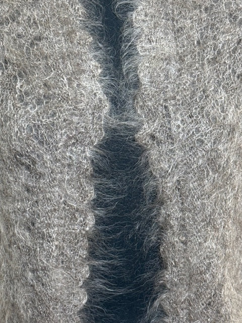 Урюпинская пуховая косынка № KG-104, 100x140x100  cм.