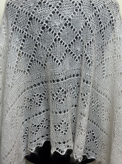 Пуховый платок #PCN-139, 120x120 cm