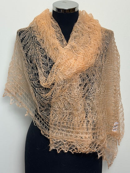 Downy shawl ( Palantine ) #73, 160x70 cm