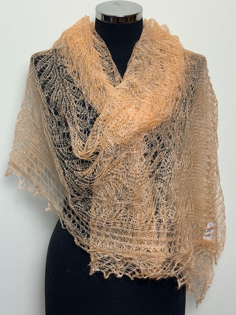 Downy shawl ( Palantine ) #73, 160x70 cm