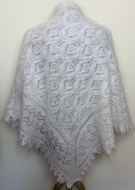 Uryupinsk dūnu šalle  #PW-46, 120x120 cm.