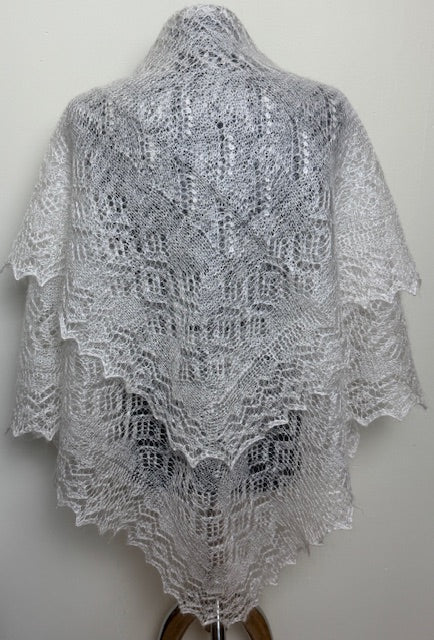 Оренбургский платок PWO-50, 120x120 cm