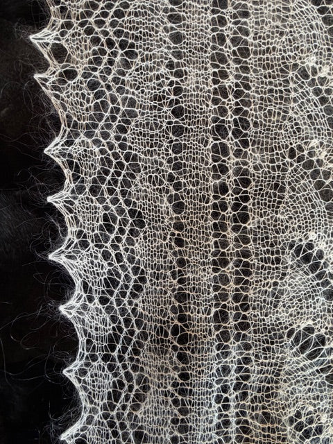 Orenburgas šalle PWO-75, 140x140 cm