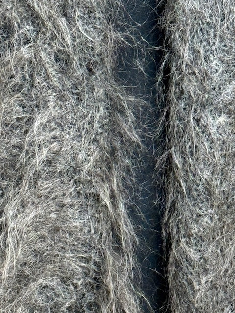 Downy shawl  #PG-200, 130x130 cm