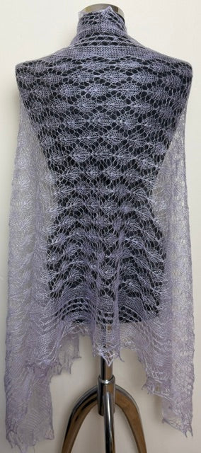 Downy shawl ( Palantine ) #39, 200x80 cm
