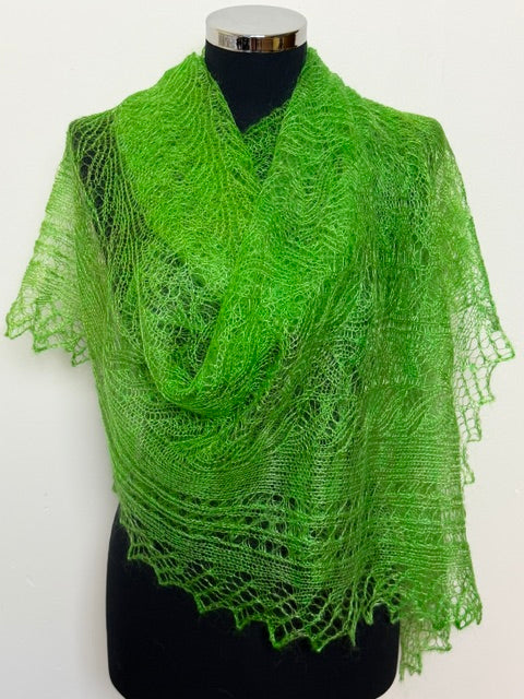 Downy shawl ( Palantine ) #38, 180x80 cm