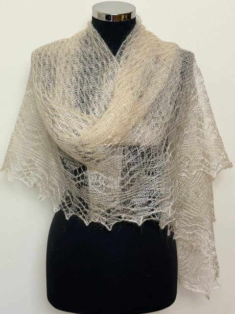 Downy shawl ( Palantine ) #41, 200x90 cm