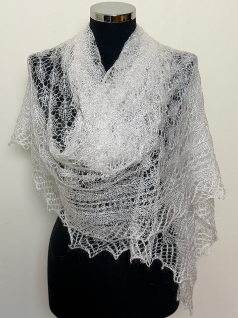 Downy shawl ( Palantine ) #33, 200x70 cm