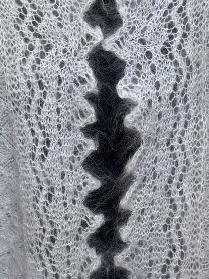 Uryupinsk downy neckerchief  # KW-158, 110x160x110 cm